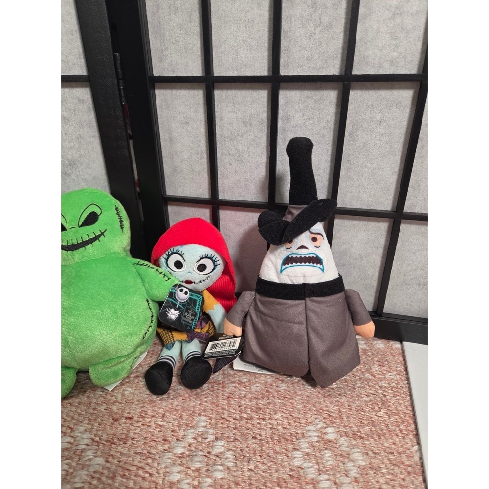 Disney Nightmare Before Christmas Plush Set Jack Sally Oogie Zero Mayor 5pc - Picture 2 of 4